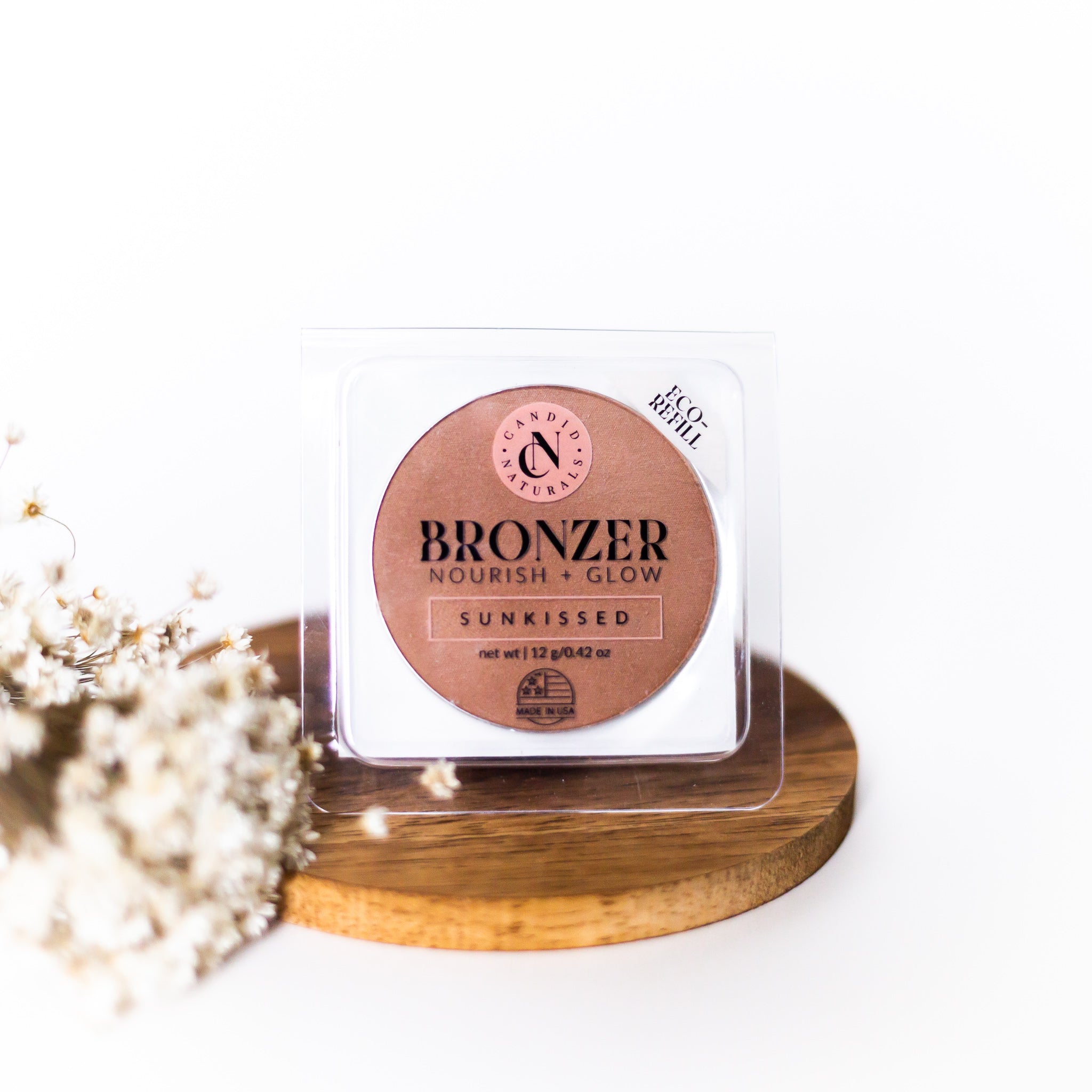 Pressed Bronzer | Nourish + Glow • ECO-Refill**