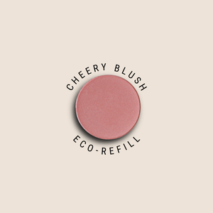 Blush Pressed Powder Cheery - Cool, Classic Pink