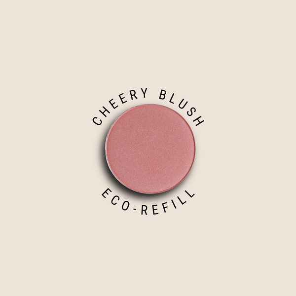 Blush Pressed Powder Cheery - Cool, Classic Pink