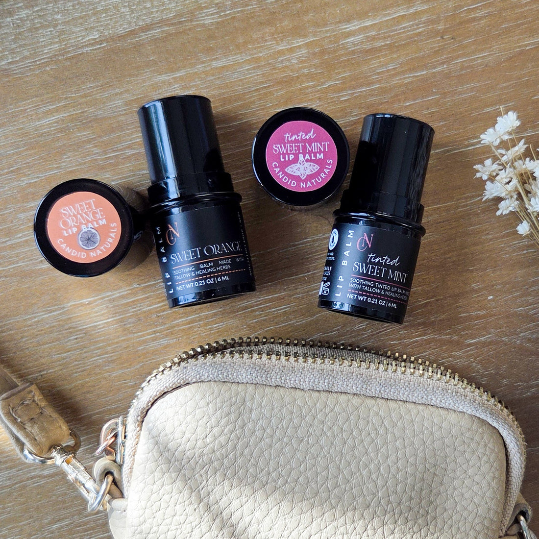 Tallow Lip Balm | Nourishing Herbal Infusion