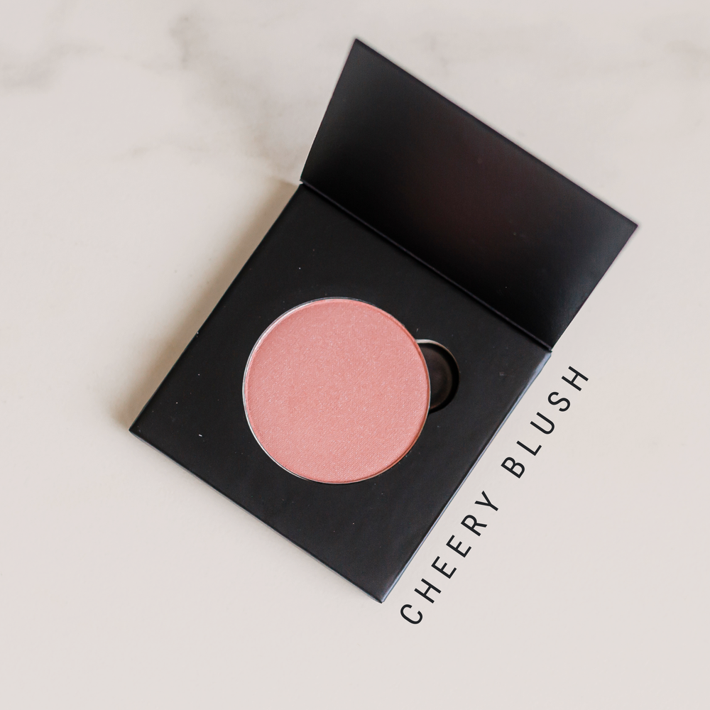 Blush Pressed Powder | Cheery - Cool, Classic Pink