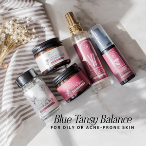 Blue Tansy Balance Bundle | 5-Pc Skincare Routine