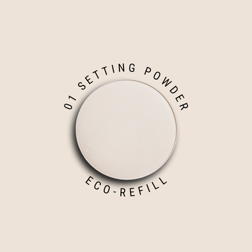Candid Naturals Pressed Setting Powder in 01 Sheer Light — Eco-Refill