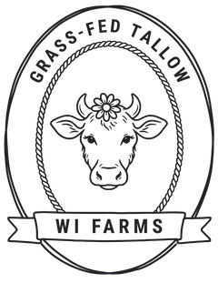 Grass-fed tallow from Wisconsin farms