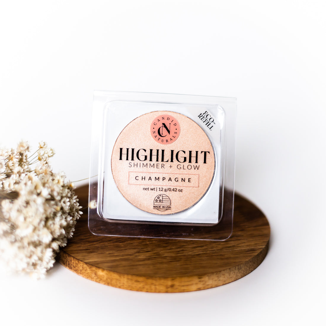 Highlight Pressed Powder | Shimmer + Glow • ECO-Refill