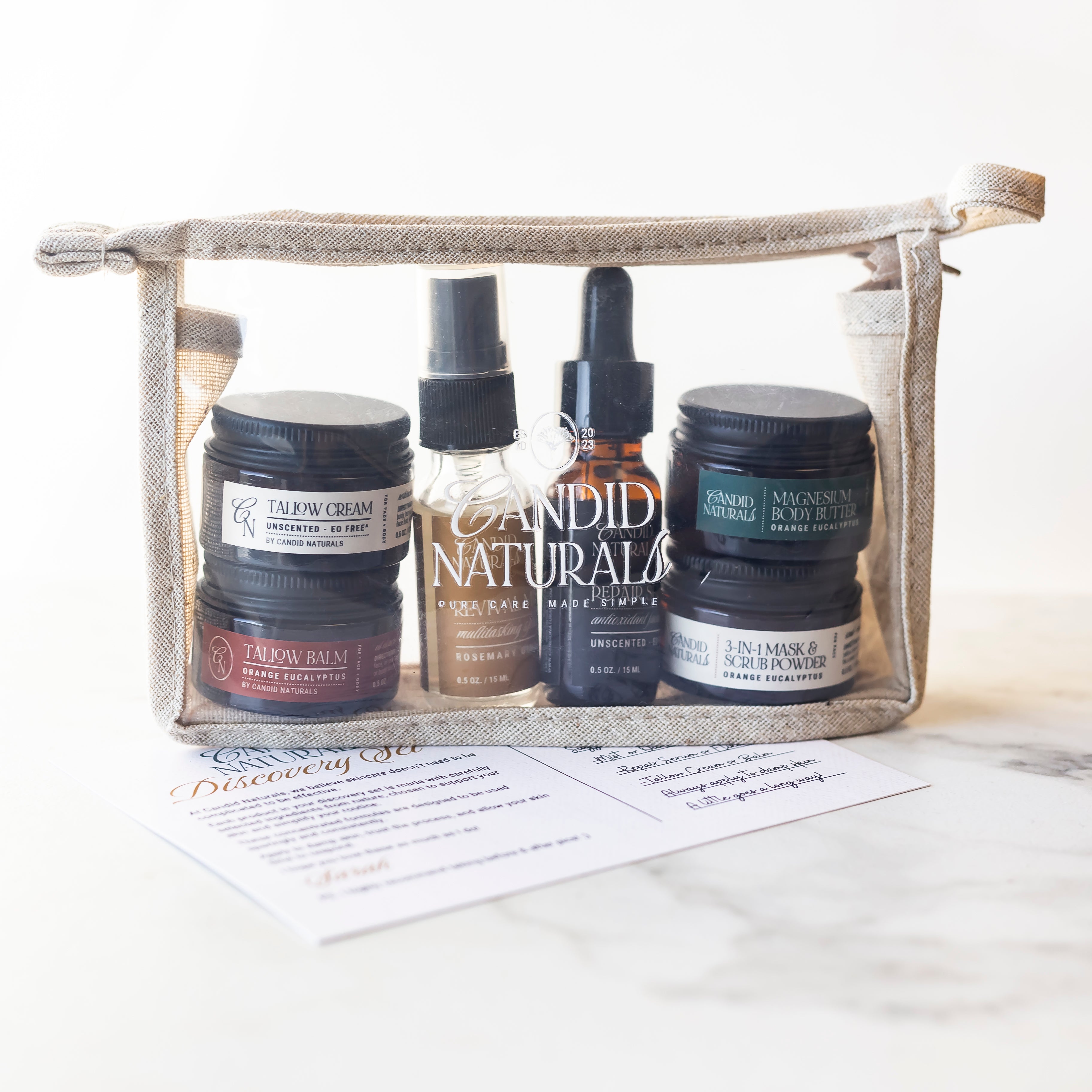 Herbal Harmony Discovery Set | Skincare Kit | Candid Naturals