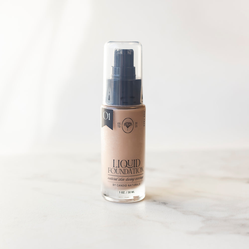 Natural Liquid Foundation | Natural Skin-Loving Coverage