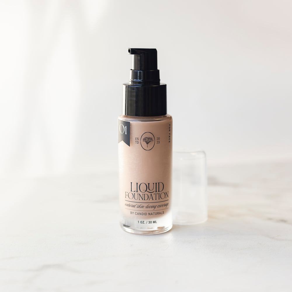 Natural Liquid Foundation | Natural Skin-Loving Coverage