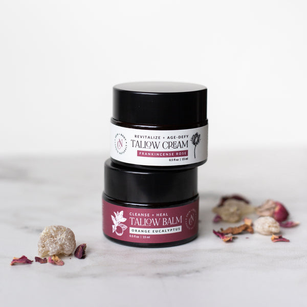 Herbal Tallow Skin Care Duo | Discovery Set