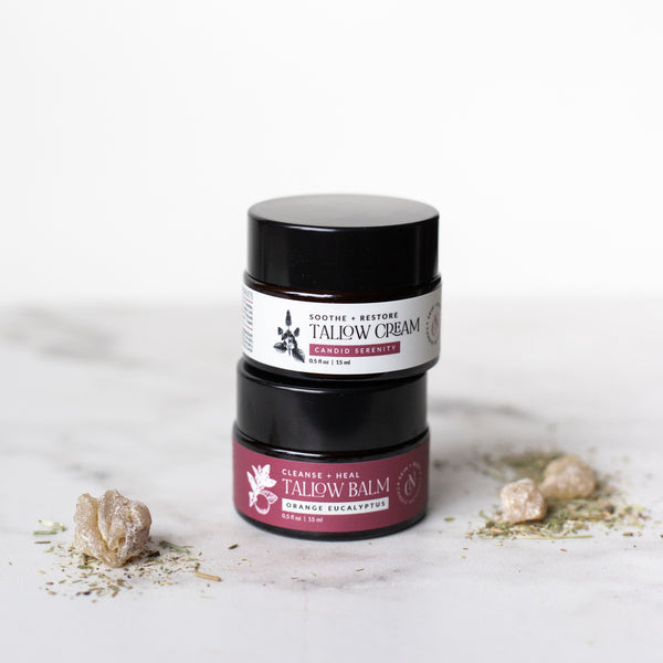 Herbal Tallow Skin Care Duo | Discovery Set