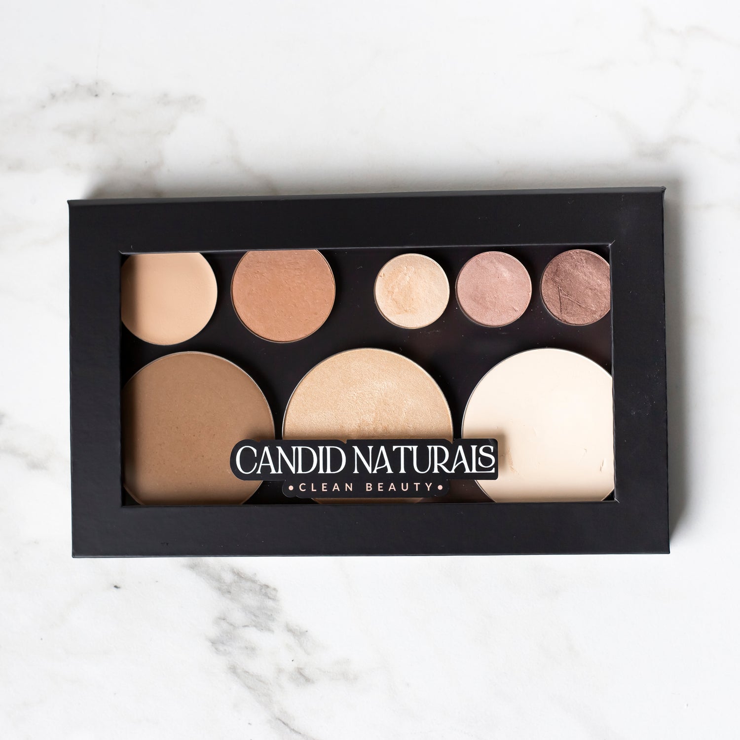 EMPTY Reusable Compacts for Eco-Refills