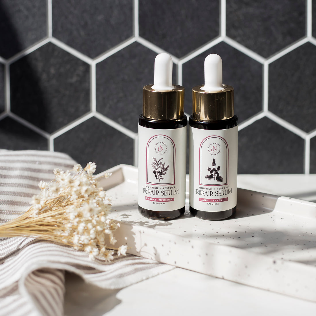Herbal-Infused Repair Serum | Nourish + Restore