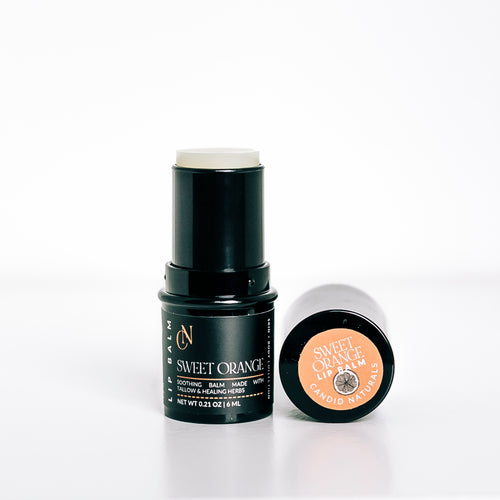 Candid Naturals Tallow Lip Conditioning Balm — Original - Sweet Orange