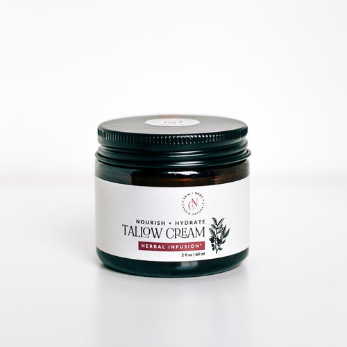 Candid Naturals Tallow Cream in 2oz — Unscented - Essential Oil Free