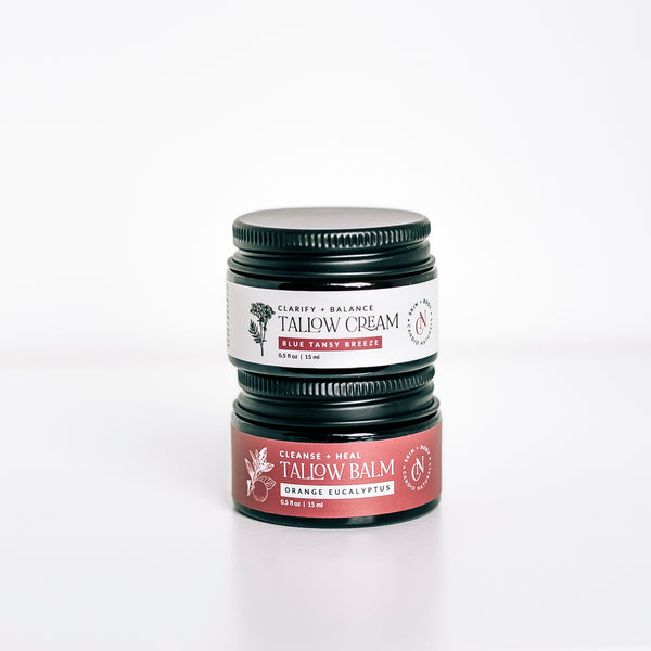 Herbal Tallow Skin Care Duo | Discovery Set
