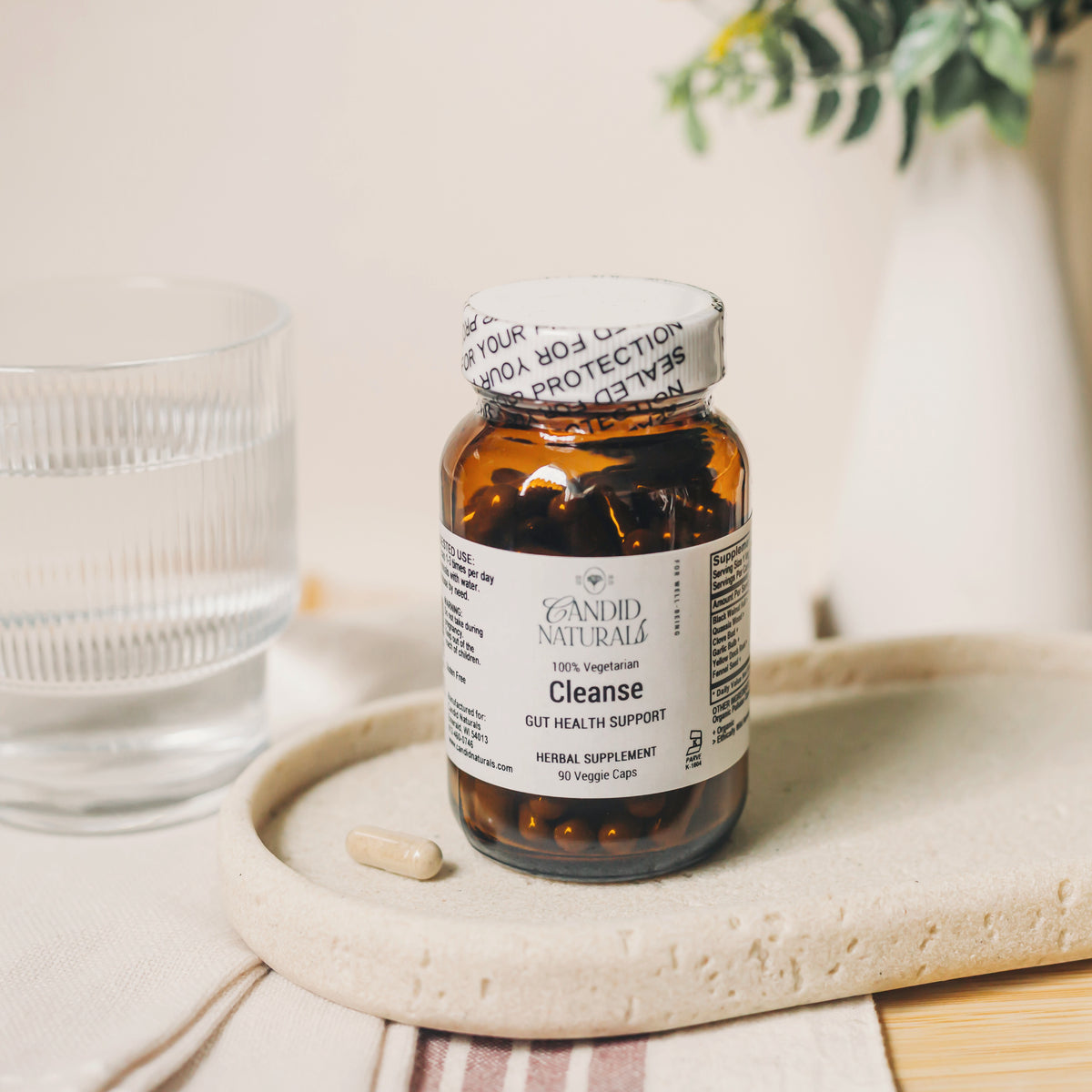 Candid Naturals Cleanse herbal supplement
